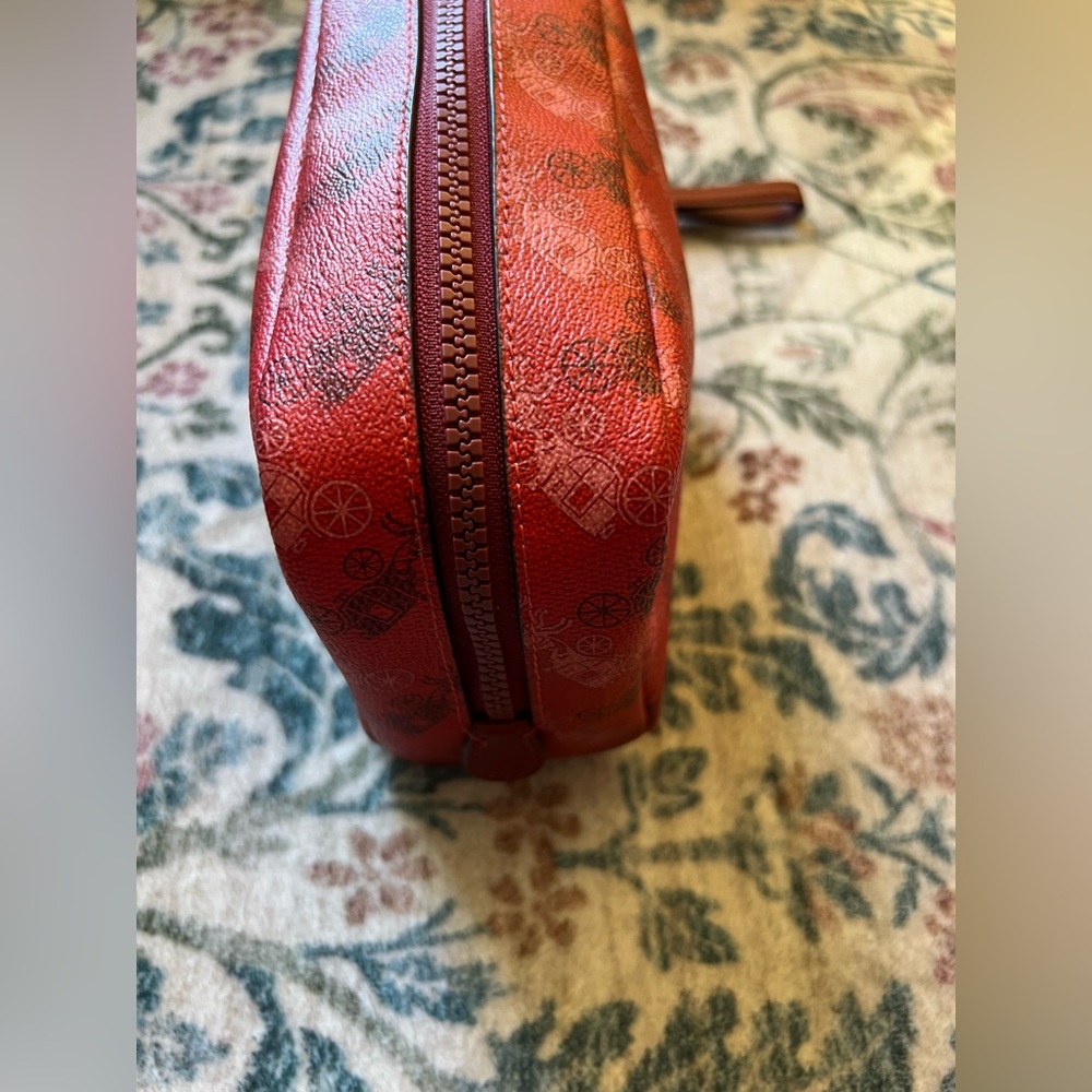 Coach Horse & Carriage Cosmetic Toiletries Pouch - Picture 4 of 12